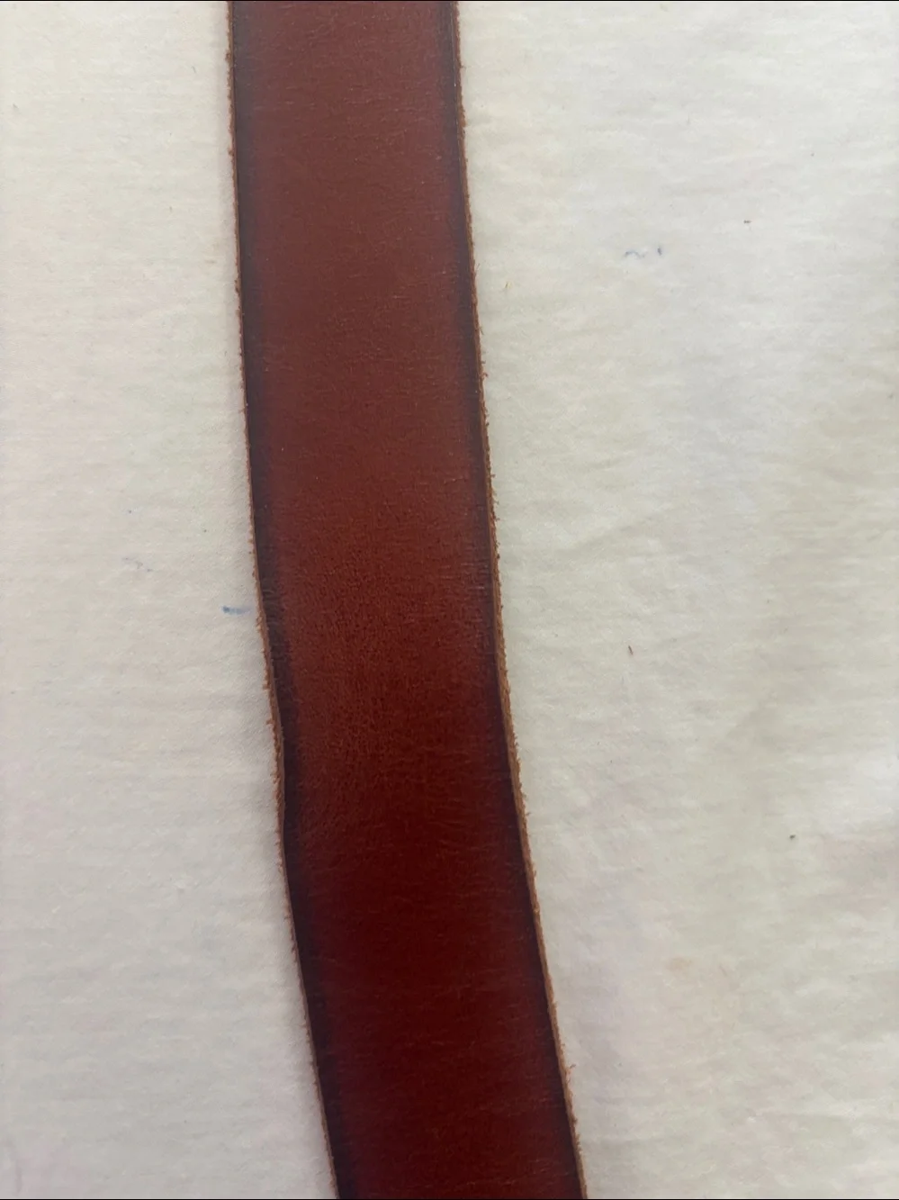 Linea Pelle Vintage Suede Leather Strap - Brown